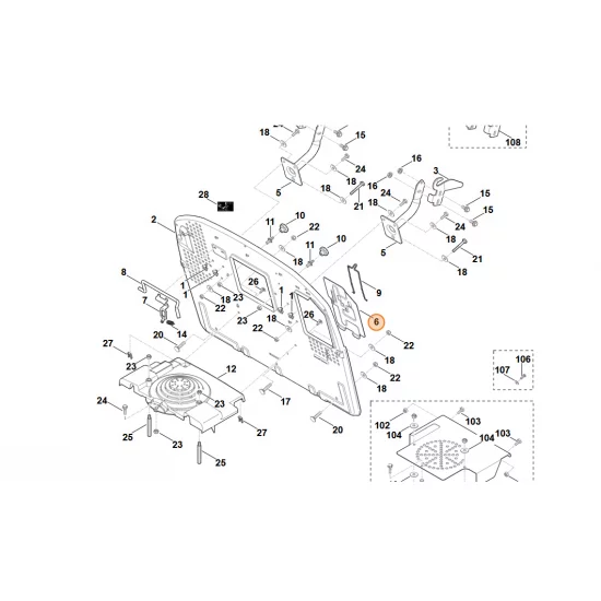 STIHL  Osłona 6170 403 2200